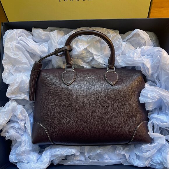 NWT Hudson Bag - Aspinal of London - with original box with dust bag - Picture 5 of 16